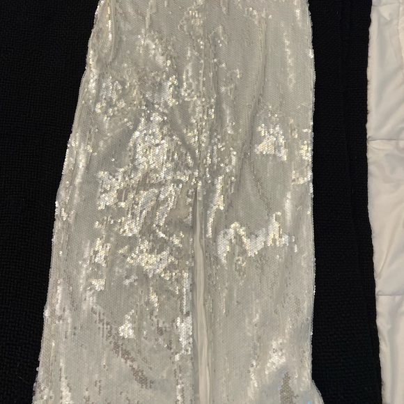 Mango festive white sequin skirt set - Picture 7 of 7